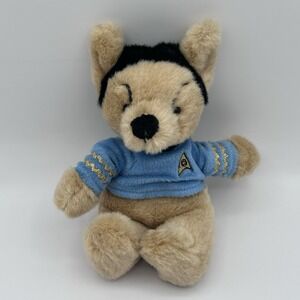 Star Trek Mr Spock Vulcan Teddy Bear Plush Toy Las Vegas Experience‎ 9"